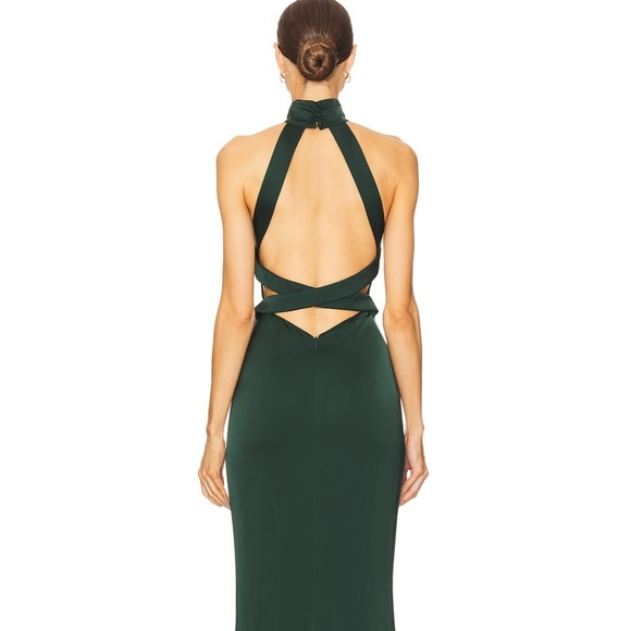 NBD Everett Gown in Green - Picture 2 of 15